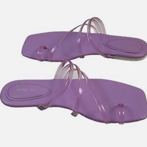 Nine West Jelly Flats